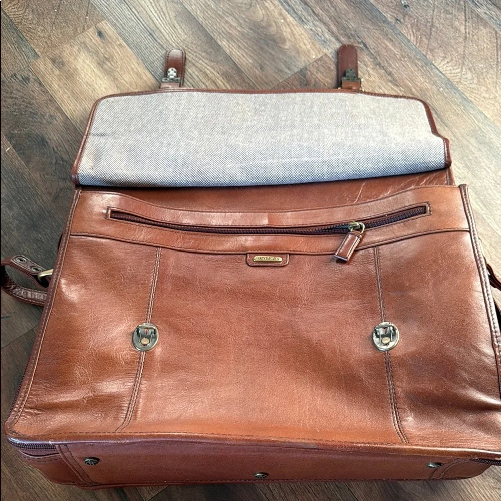 Vintage Classic‎ Brown Leather Men's Briefcase